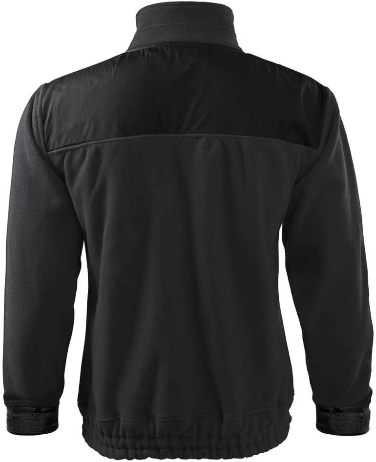 Flisinis Džemperis RIMECK Jacket HI-Q 506, Ebony pilka 360 g/m² , Unisex