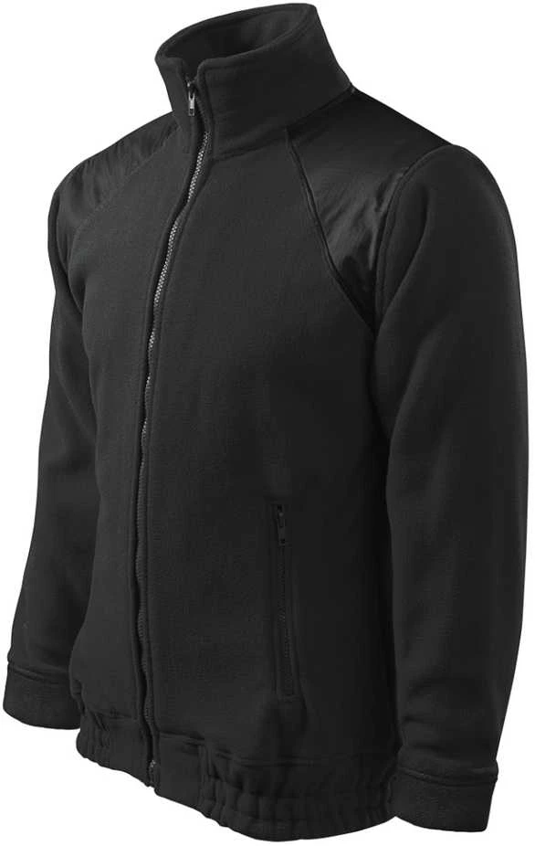 Flisinis Džemperis RIMECK Jacket HI-Q 506, Ebony pilka 360 g/m² , Unisex
