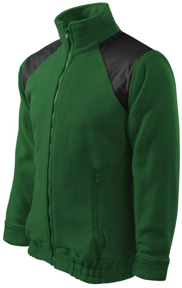 Flisinis Džemperis RIMECK Jacket HI-Q 506, Bottle žalias 360 g/m² , Unisex