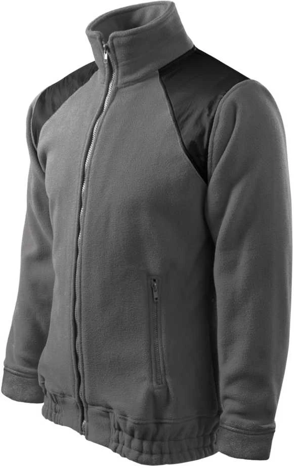 Flisinis Džemperis RIMECK Jacket HI-Q 506, Steel pilka 360 g/m² , Unisex