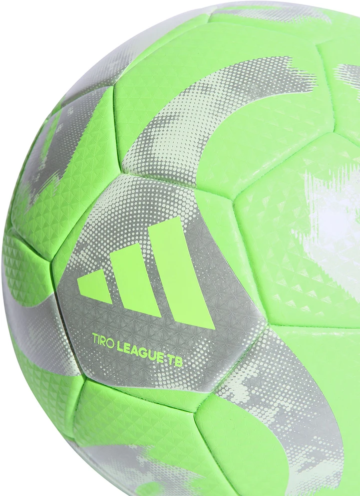 Futbolo Kamuolys Adidas Tiro League Thermally Bonded Žaliai Pilkas