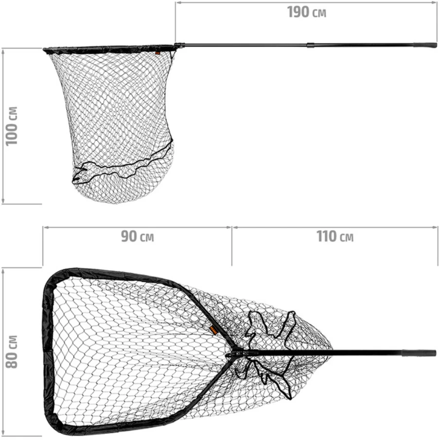 Gumuotas Graibštas AKARA PK-10 80x90cm, L200cm, Gylis 1m