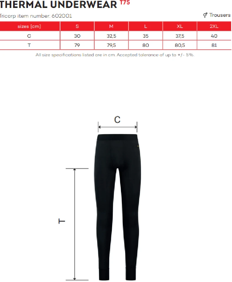Kelnės Terminės Unisex Malfini