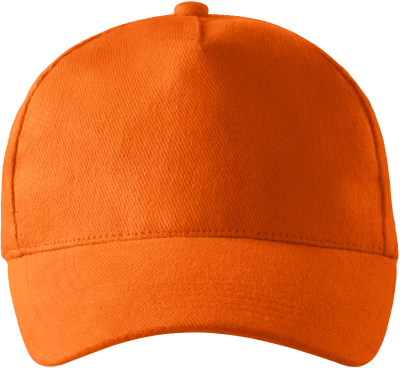 Kepurė su Snapeliu MALFINI 5P 307 Unisex, Oranžinė 340g/m2
