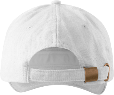 Kepurė Su Snapeliu MALFINI 5P 307 Unisex, Balta 340g/m2