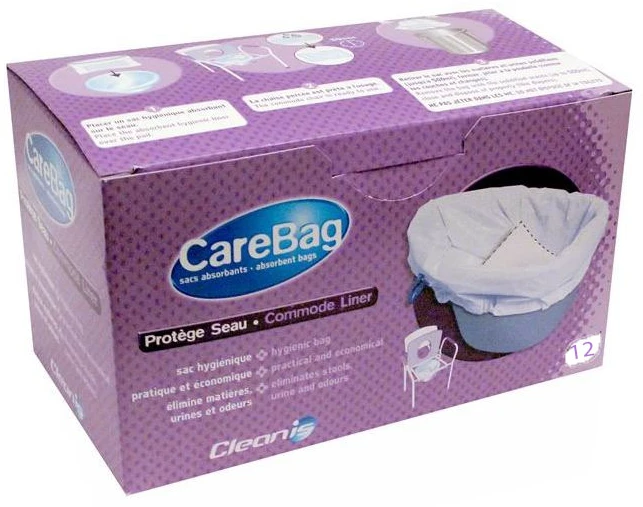 Kid Man Higieniniai Įdėklai CareBag® Tualeto Kėdei, 20 vnt