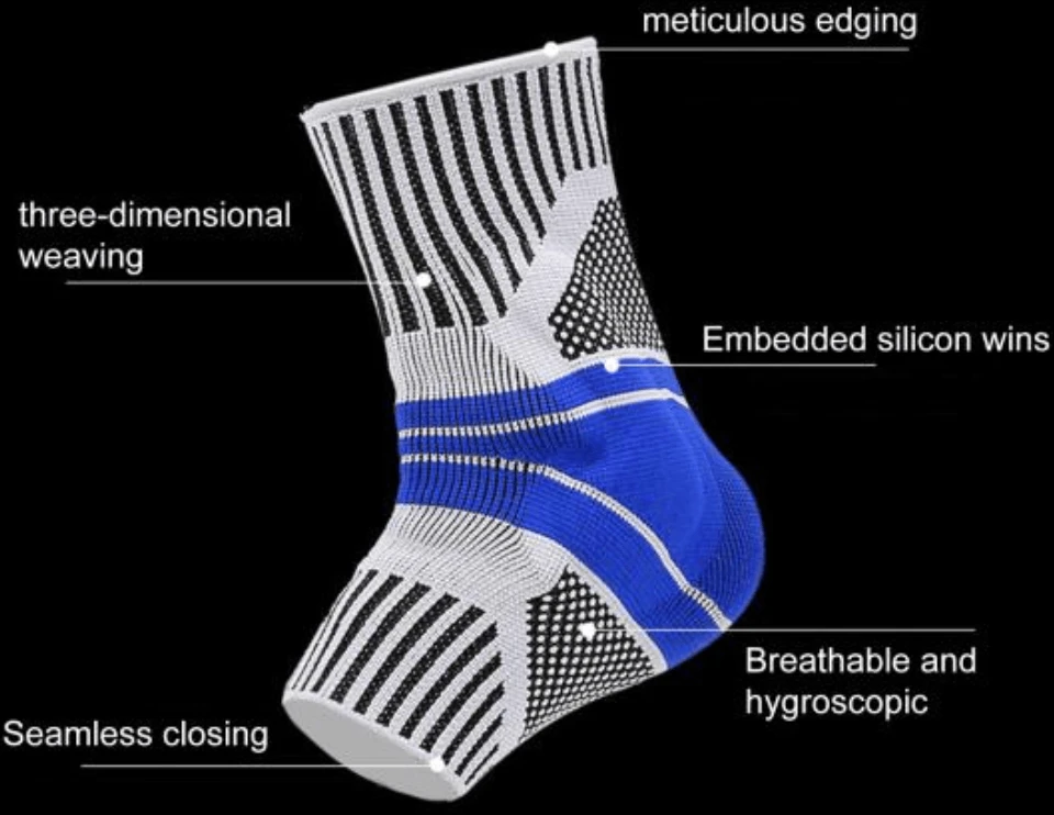 Kompresinis Čiurnos Įtvaras AUPCON Ankle Bliss