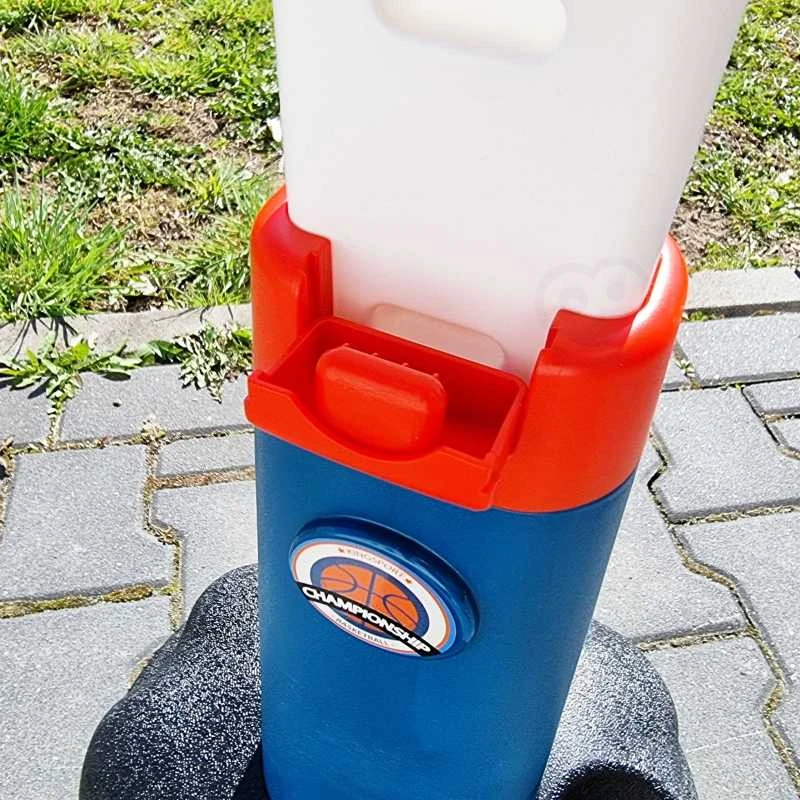 Krepšinio Rinkinys WOOPIE Reguliuojamas 99 - 125 cm + Kamuolys + Pompa