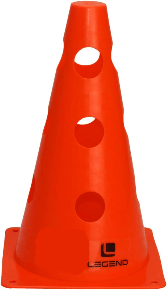 Detal Kūgis Su Skylutėms 23cm Legend Raudonas