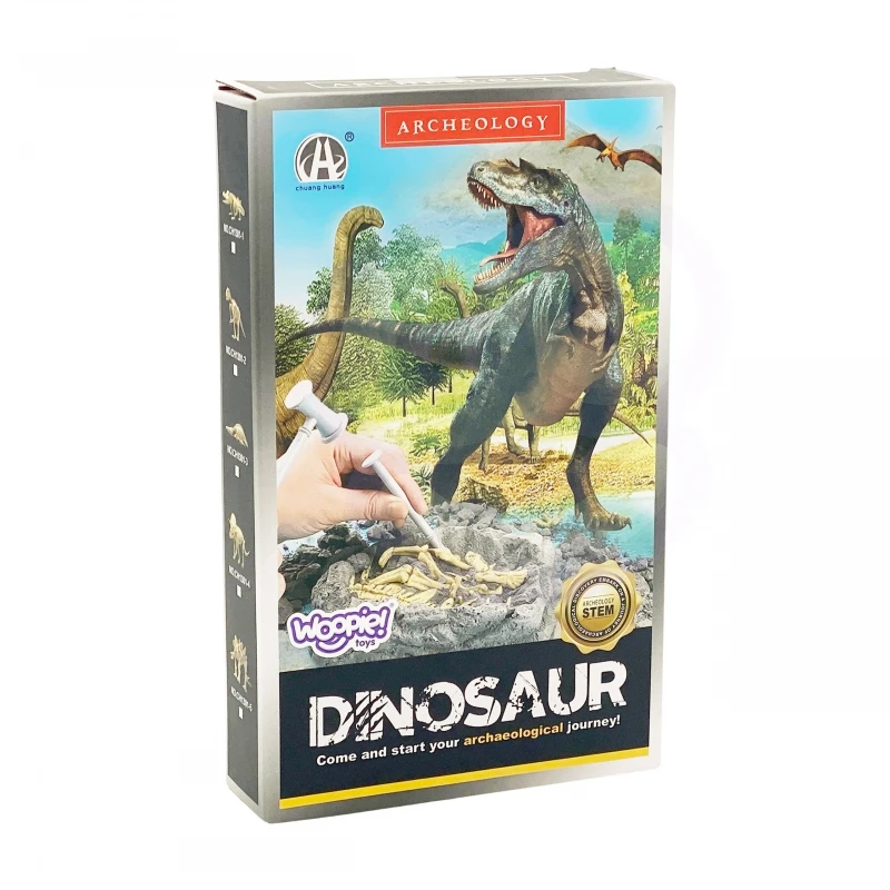 WOOPIE Žaislas Archeologinis Dinozauras Skeleto Rinkinys