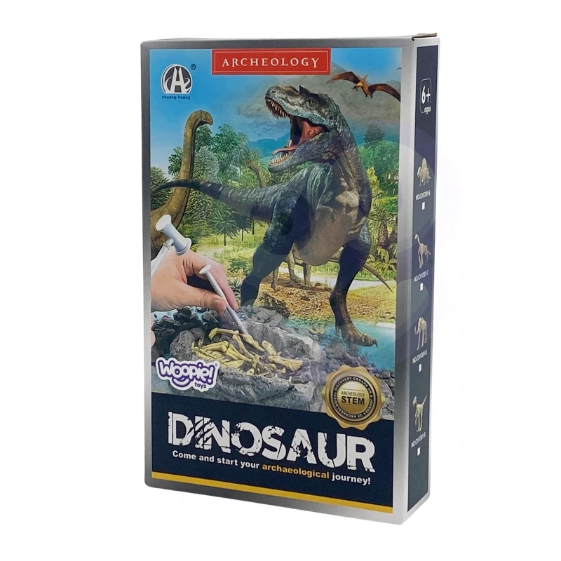 WOOPIE Žaislas Archeologinis Dinozauras Skeleto Rinkinys