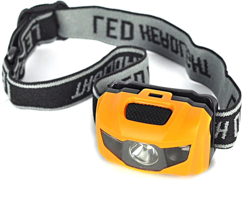 LED Galvos Žibintas BORUIT RJ-LW601 Geltonas, Skirtas Bėgiojimui