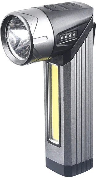 LED Žibintuvėlis Tiger Wolf HL-1309 darbui ir laisvalaikiui, pasukas 90°