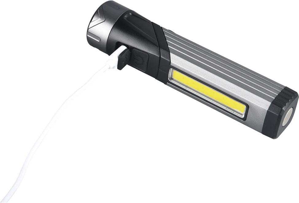 LED Žibintuvėlis Tiger Wolf HL-1309 darbui ir laisvalaikiui, pasukas 90°