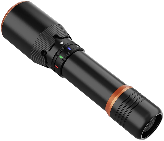 LED Žibintuvėlis Tiger Wolf HL-8222C, pakraunamas, 4 in 1