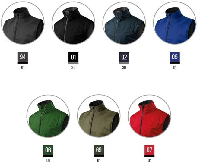 Liemenė RIMECK Body Warmer 509 Navy mėlynas 300g/m² Unisex
