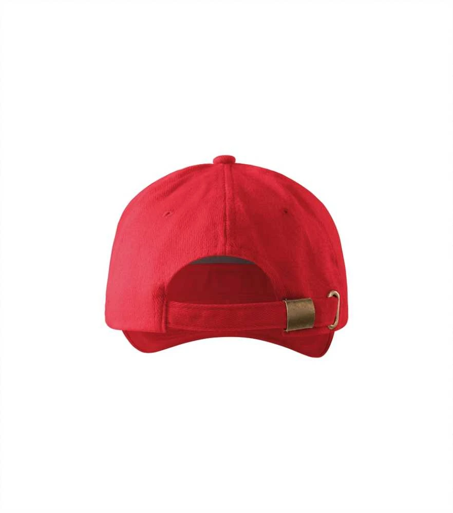 Adler Kepurė su Snapeliu MALFINI 5P 307 Unisex, Raudona 340g/m2