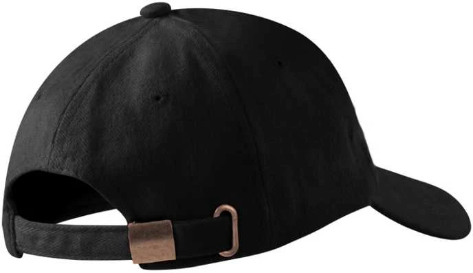 Malfini As Kepurė su Snapeliu MALFINI 5P 307 Unisex, Juoda 340g/m2