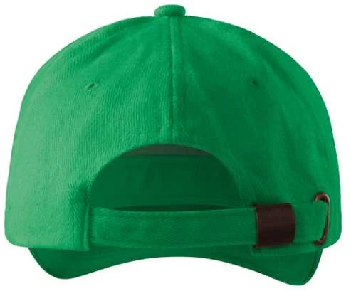 Malfini As Kepurė su snapeliu MALFINI 5P 307 Unisex, Kelly žalias 340g/m2