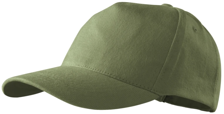 Malfini As Kepurė su snapeliu MALFINI 5P 307 Unisex, Khaki 340g/m2