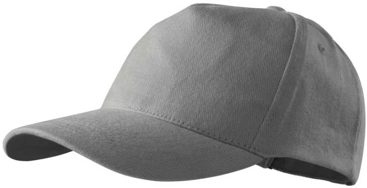 Malfini As Kepurė su snapeliu MALFINI 5P 307 Unisex, Antique sidabrinis 340g/m2