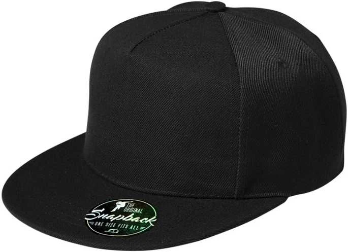 Malfini As Adler Kepurė RAP 5P, Juoda