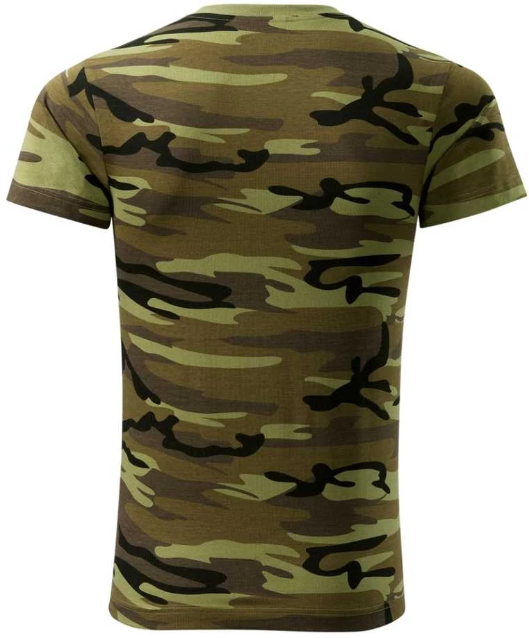 Malfini As Marškinėliai Unisex MALFINI Camouflage 144 Camouflage žalias 160 g/m²