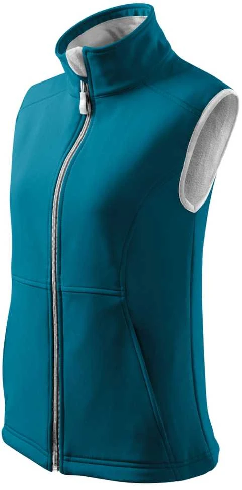Malfini As Moteriška Softshell liemenė Malfini Vision 516, turquoise 280 g/m²