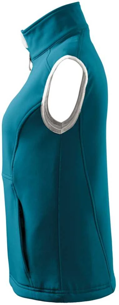 Malfini As Moteriška Softshell liemenė Malfini Vision 516, turquoise 280 g/m²