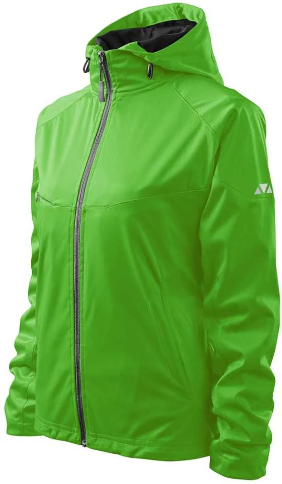 Malfini As Moteriška Softshell striukė Malfini Cool 514 apple žalias, 210 g/m²