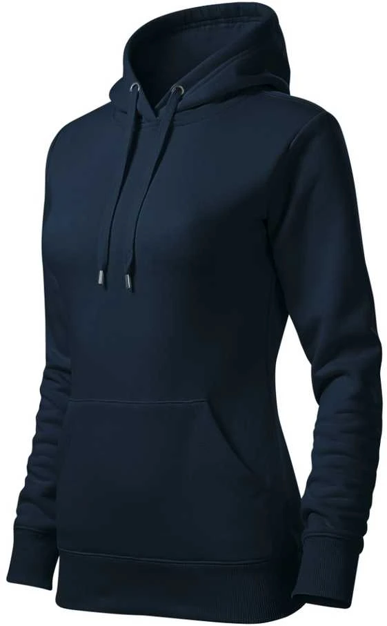 Malfini As Moteriškas džemperis MALFINI Cape 414 Navy mėlynas, 320 g/m²