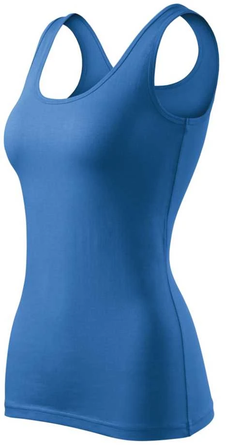 Malfini As Moteriški Marškinėliai MALFINI Triumph, Azure mėlynas 180 g/m²