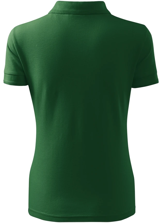 Malfini As Moteriški Polo Marškinėliai MALFINI Pique Polo, Bottle žalias