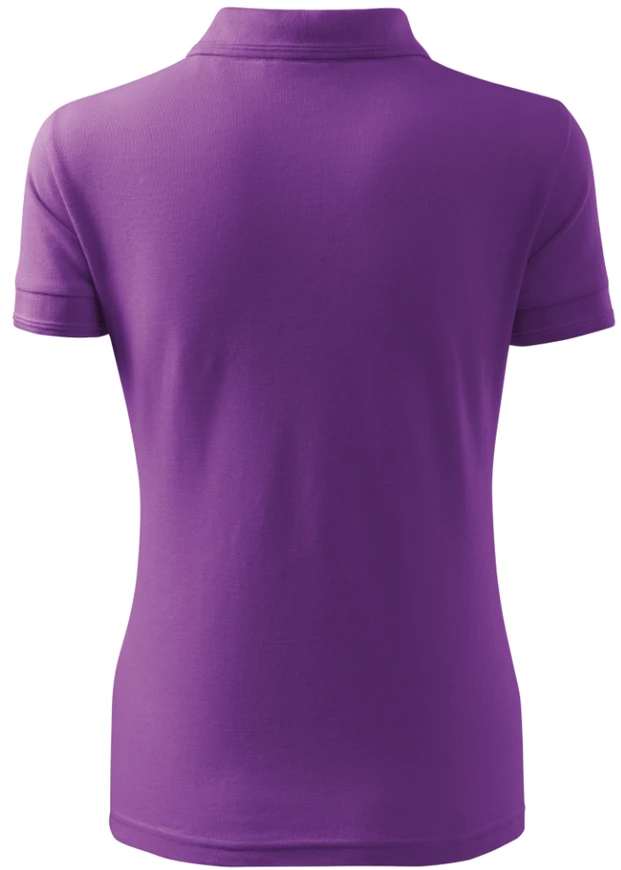 Malfini As Moteriški Polo Marškinėliai MALFINI Pique Polo, Violetinė