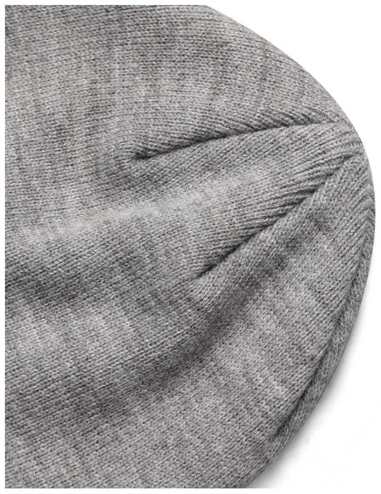 Malfini As Unisex megzta kepurė MALFINI Beanie 315 Khaki – klasikinis žieminis modelis