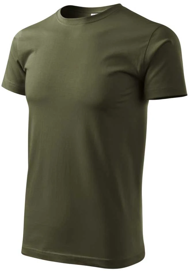 Malfini As Unisex marškinėliai MALFINI Heavy New 137 Military, 200g/m2