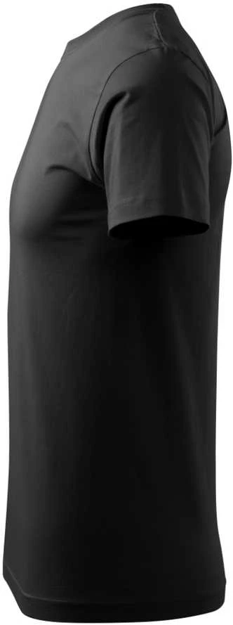 Malfini As Unisex marškinėliai MALFINI Heavy New 137 Juodas, 200g/m2