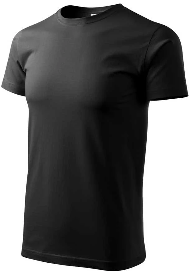 Malfini As Unisex marškinėliai MALFINI Heavy New 137 Juodas, 200g/m2