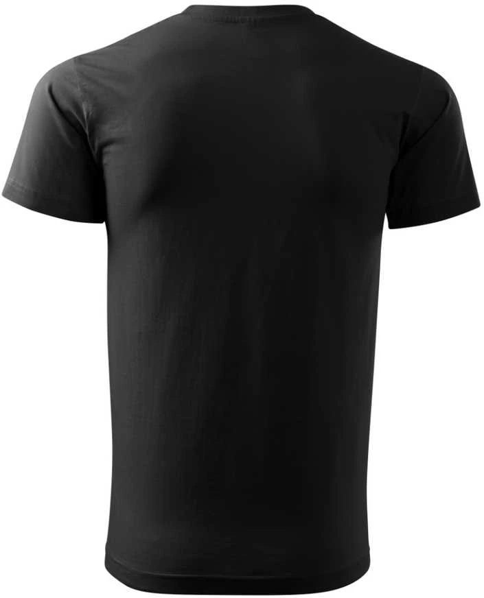 Malfini As Unisex marškinėliai MALFINI Heavy New 137 Juodas, 200g/m2