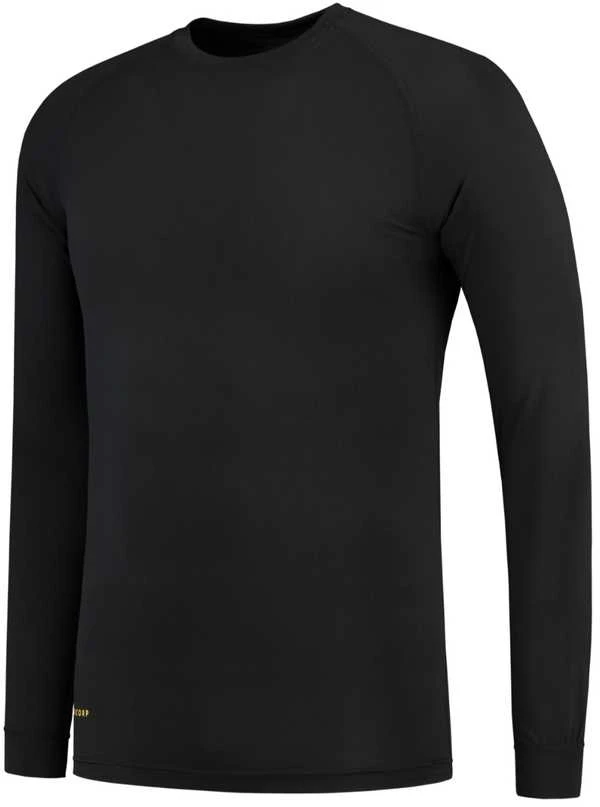 Malfini As Unisex marškinėliai termo T02 | juodi