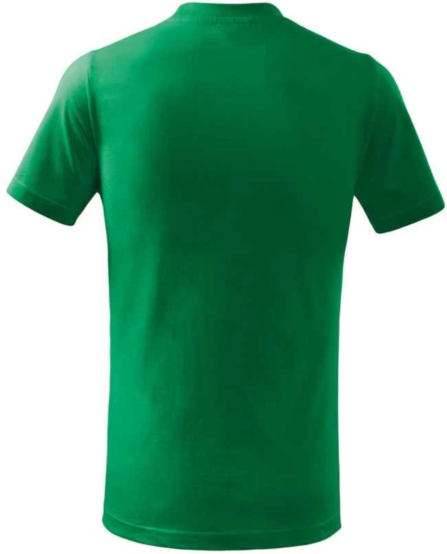 Malfini As Vaikiški Marškinėliai MALFINI Basic 138 Kelly žalias 160g/m2