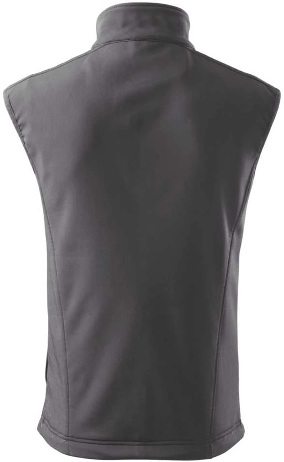 Malfini As Vyriška Softshell liemenė Malfini Vision 517, steel pilka 280 g/m²