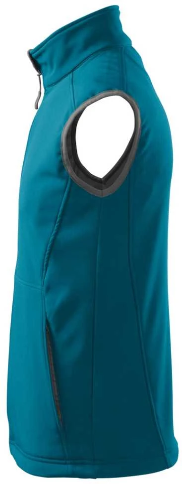 Malfini As Vyriška Softshell liemenė Malfini Vision 517, turquoise 280 g/m²