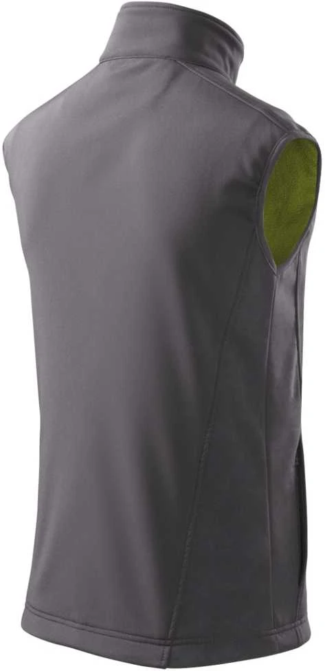 Malfini As Vyriška Softshell liemenė Malfini Vision 517, steel pilka 280 g/m²