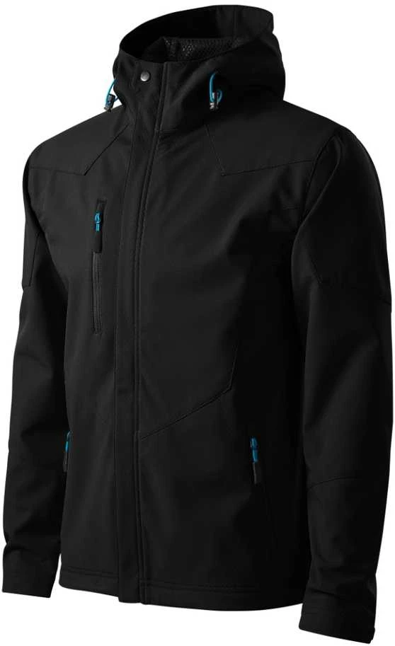 Malfini As Vyriška Softshell striukė Malfini Nano 531, Juodas 280 g/m²