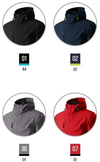 Malfini As Vyriška Softshell striukė Malfini Nano 531, Juodas 280 g/m²