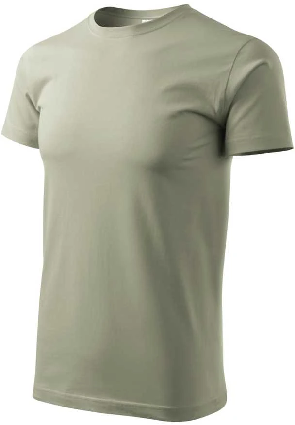 Malfini As Vyriški Marškinėliai MALFINI Basic 129 Light khaki, 160g/m2