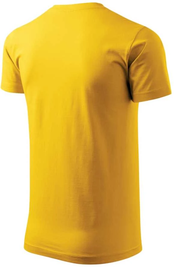 Malfini As Vyriški Marškinėliai MALFINI Basic 129 Geltona, 160g/m2