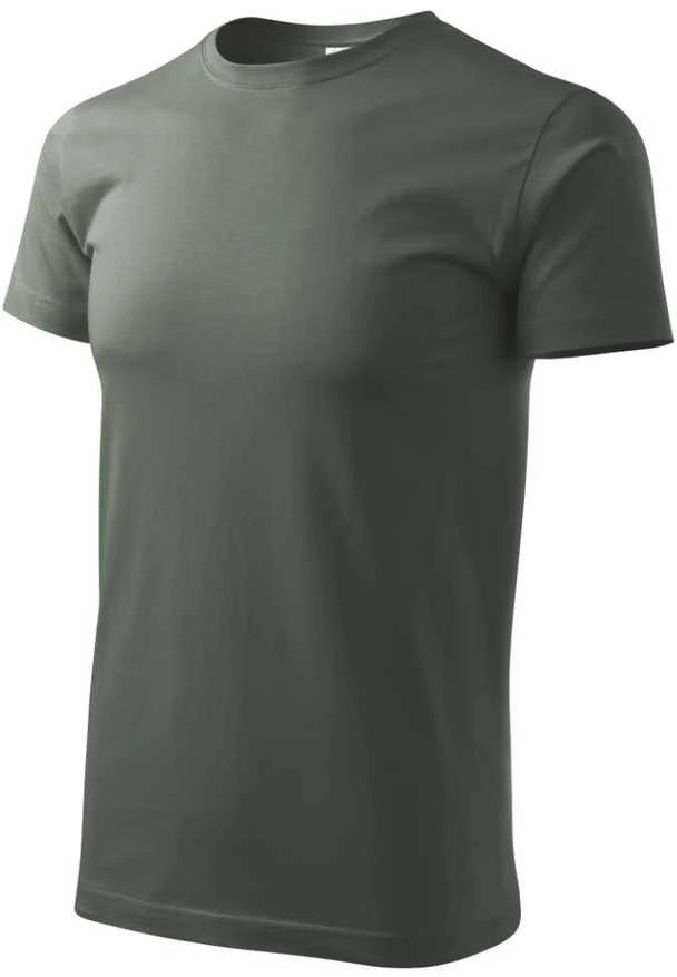 Malfini As Vyriški Marškinėliai MALFINI Basic 129 Castor pilka, 160g/m2