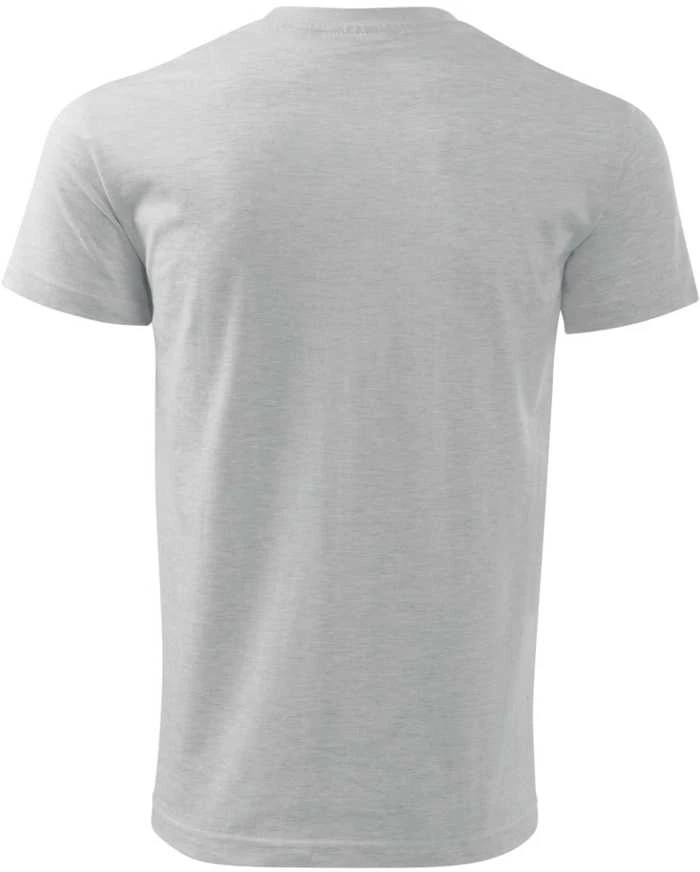 Malfini As Vyriški Marškinėliai MALFINI Basic 129 Ash Melange, 160g/m2